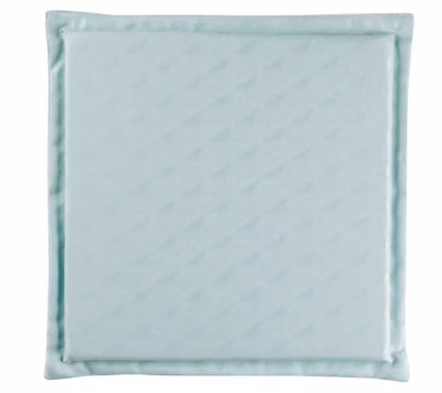 Assise de Chaise  – Effet Reliefé (40×40 cm – Bleu ciel)