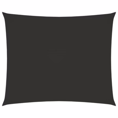 vidaXL Voile de parasol Tissu Oxford rectangulaire 5×6 m Anthracite