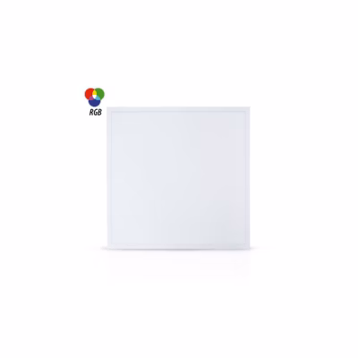 Plafonnier LED Dimmable Avec Télécommande 36W 120 595mmx595mm – RGB