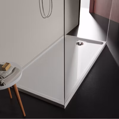 Receveur extra plat 80×160 en solid surface Tango