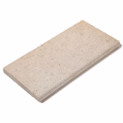 Margelle de piscine Pierre de Bourgogne Semond Doré 60x30x3,8 cm Bord 1/2 Rond (à l&rsquo;unité) – RO&rsquo;MA NATURE