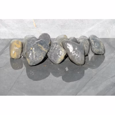 Gros Galet NOIR Mat 100-200 – pack 10 Galet