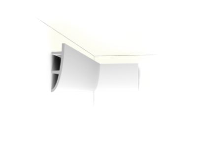 C374 Corniche Eclairage Indirect Polyuréthane Orac Decor Luxxus Ulf Moritz – 18 x 5cm (h x p) A l&rsquo;unité