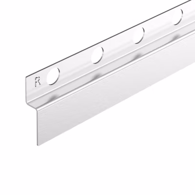 Balneo Profil de pente mural droite pour receveur de douche 170 cm argent en acier inoxydable