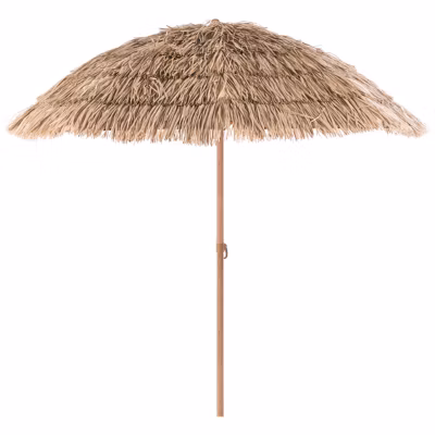 Parasol de jardin 175 cm CIVETTA Naturel