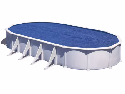 Bâche à bulles 400 microns pour piscine acier ovale 9,15 x 4,70 m – Gré