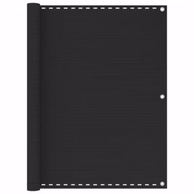 vidaXL écran de balcon Anthracite 120×300 cm PEHD