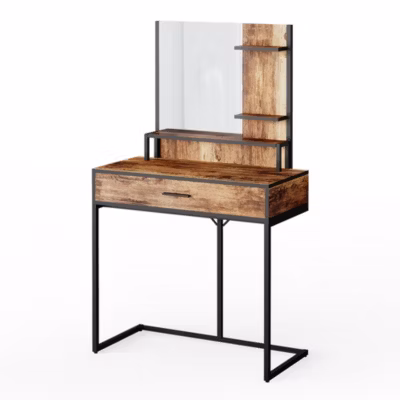 Vicco Coiffeuse Bois antique 80cm