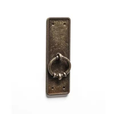 Anneau de plaque en zamak, dimensions: 110x35x14mm-