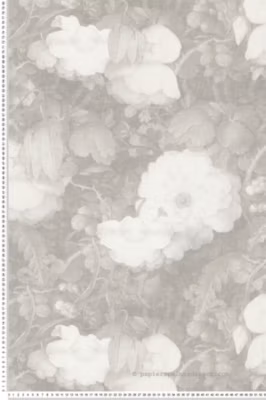 Papier peint vinyle sur intissé Fleur L.10.05 x l.0.53 m.  – Réf. SP14668