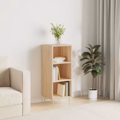 vidaXL Buffet chêne sonoma 34,5×32,5×90 cm bois d&rsquo;ingénierie 828719