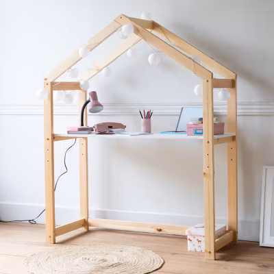 Bureau cabane évolutif pour enfant MARTIN – HAPPY GARDEN