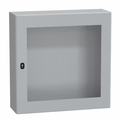 Nsys3d8825t Coffret Métallique étanche Ip66 – 800x800x250 – Porte Vitrée – Spacial S3d – Schneider Electric