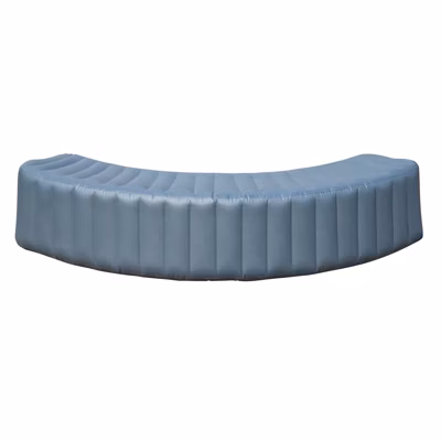 Banquette Marche Pied Gonflable pour Lay Z Spa Bestway Surround 200x40x40 cm