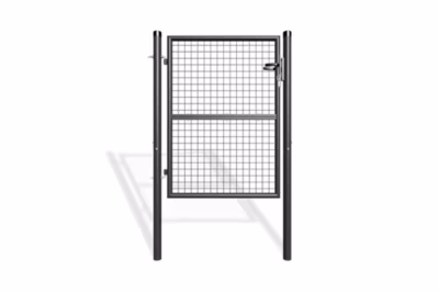 Portillon grillagé 1m OLGA H.130cm Gris