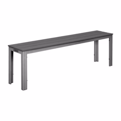 Bancs à Lattes Valletta Gris – Lot de 2 – Bolero