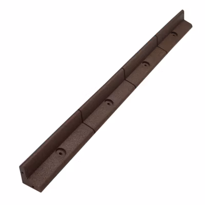 Bordures de Pelouse Flexibles 1.2m Marron x 24