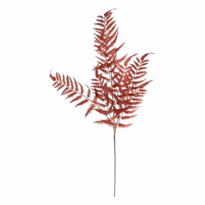 Tige d&rsquo;eucalyptus artificielle James rouge rubis H92cm – Atmosphera