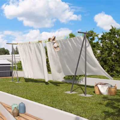 Etendoir à linge Windy anthracite – Trigano