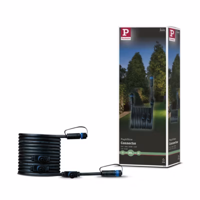 Plug & Shine Câble 5m 4 sorties IP68 Noir