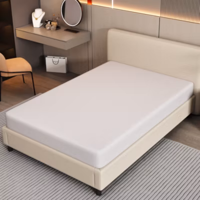 Matelas mousse 90×200 cm – Matelas H3, respirant et antidérapant – Mousse – Sans matelas – Blanc