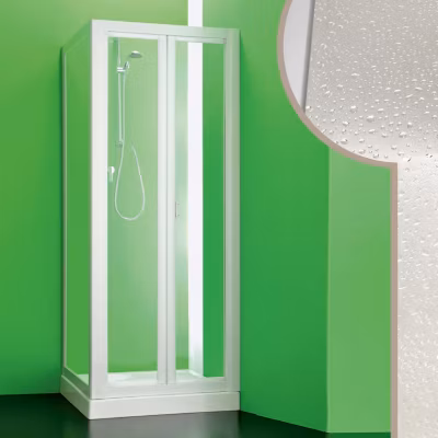 Cabine douche 70×105 CM en acrylique mod. Saturno avec ouverture pliante
