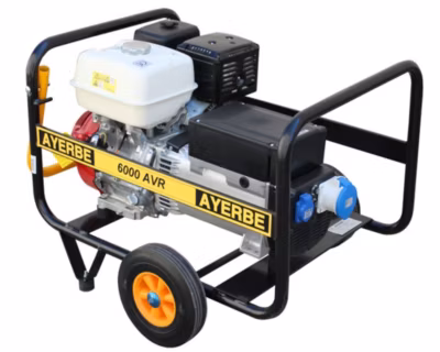 Groupe électrogène essence 5600 W moteur Honda GX390 démarrage manuel