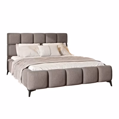 Lit coffre 180×200 sommier inclus Mira Beige