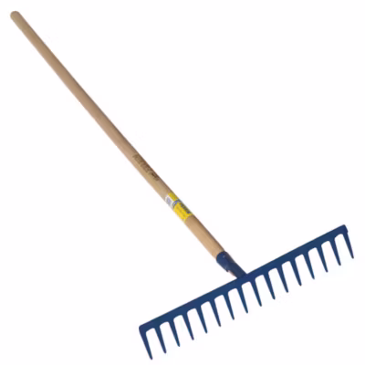Outils Perrin Râteau forgé 14 dents droites manche 1,65 m