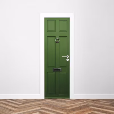 Sticker Porte Classique Verte 204 x 63 cm