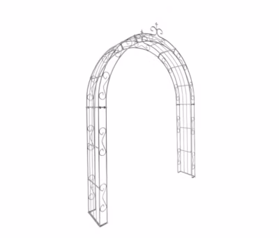 Arche de jardin LEA with pointu arrond – 200 cm Galvanisé