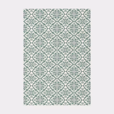 Tapis d&rsquo;extérieur et intérieur – Madeleine – Vert céladon – 120 x 170 cm