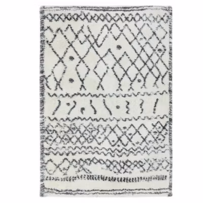 Tapis moderne style berbère DARKO 120×140 cm