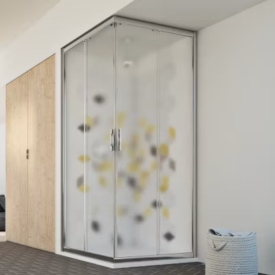 Cabine Douche 72×90 H198 Opaque mod. Evolution