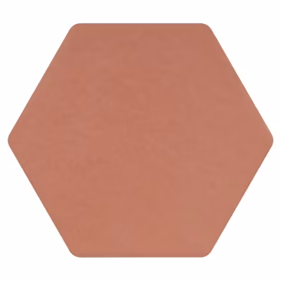 Carrelage sol / mur hexagonal terracotta 17×15 cm MINIMA8.6 COTTO