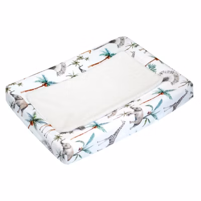 Set housse de matelas à langer + tapis de change Safari