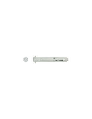 Boulon (vendu avec Ecrou) Ancrage Avec Ecrou Collerette 12X100 M10 Acier zingué – 1 pièce