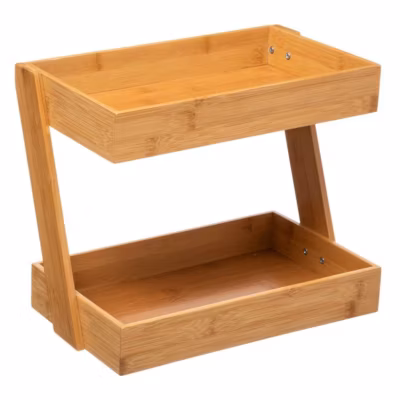 Organiseur 2 plateaux Grand modèle Bambou – 5Five