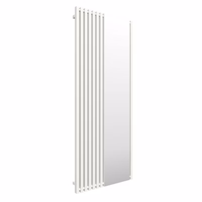 Sèche-serviette eau chaude blanc de 1700mm de haut et 680mm de large – 647 Watt – TRI1700/680MLXB