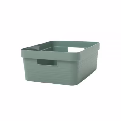 Bac de rangement design 12 litres EDA – Vert