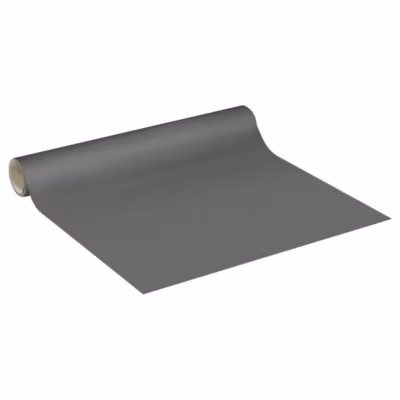 Rouleau adhésif décoratif Vinyle au Mètre – Sticker Lavable Imperméable Mur Cuisine Meubles – 60cmx9m – Gris foncé
