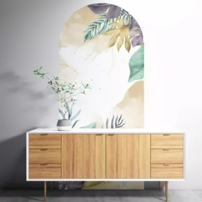 Sticker arche déco jungle 90x41cm