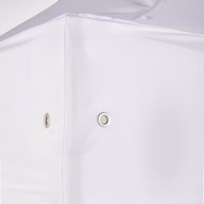 Bâche de toit 4x4m pour tente pliante blanc   Oviala