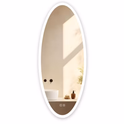 MIROIR REA LED WWA 50X120CM WHITE 2X50X120CM