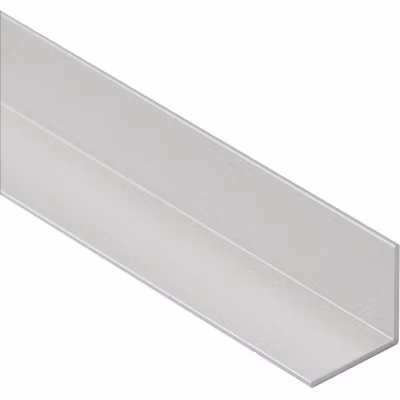 Cornière égale aluminium brut – Duval – 20X20