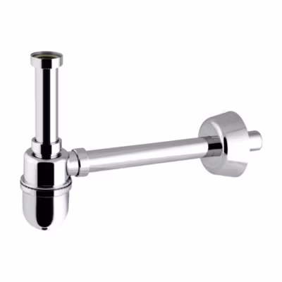 Siphon Chromé De Forme Classique