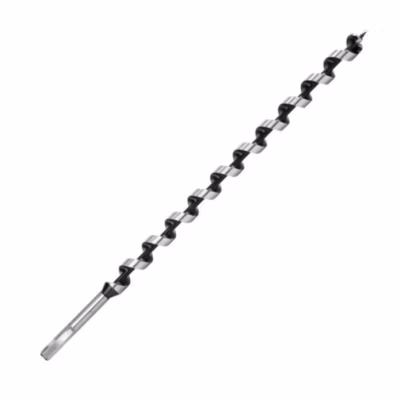 Mèche Hélicoïdale Acier D.24 x Lu. 520 x Lt. 600 mm – Q. 6 Pans – Précision et Performance pour Charpente – Diamwood