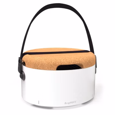 Barbecue à charbon portable blanc Berghoff 2415600 leo