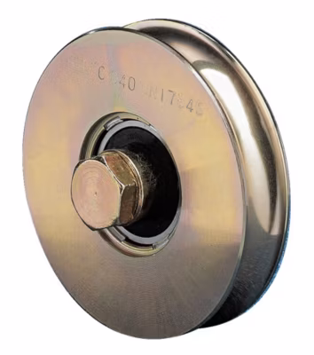 Roue gorge ronde 1 roulement 100mm R16 – COMUNELLO – 310-100
