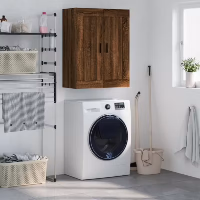 vidaXL Armoire murale chêne marron 69,5x34x90 cm bois d&rsquo;ingénierie 830403